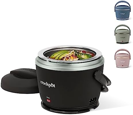 Crock-Pot Electric Lunch Box Food Warmer 20oz – Black 2NA3CE
